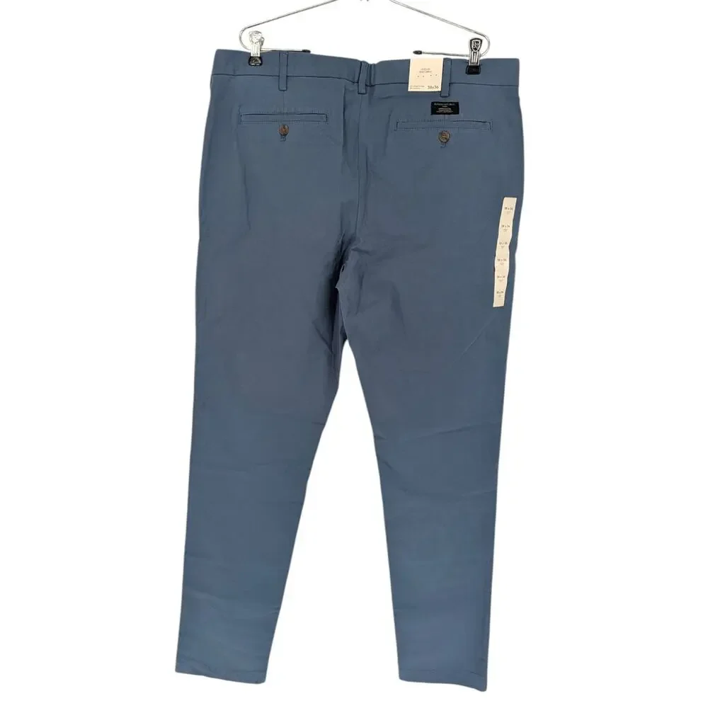 Banana Republic Lived-In Slim Chino Pants Men’s 38x36 Blue NWT